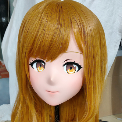 (GLA052)Customize Character'! Female/Girl Resin Full/Half Head With Lock Anime Cosplay Japanese Animego Kigurumi Mask (GLA052)Customize Character'! Female/Girl Resin Full/Half Head With Lock Anime Cosplay Japanese Animego Kigurumi Mask